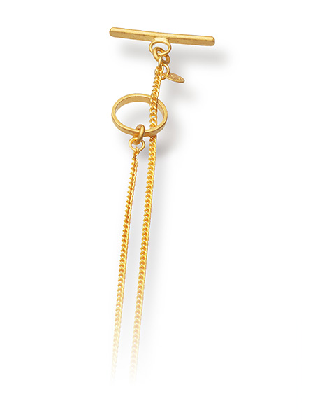 Kulu Chain with Lock goldplated
