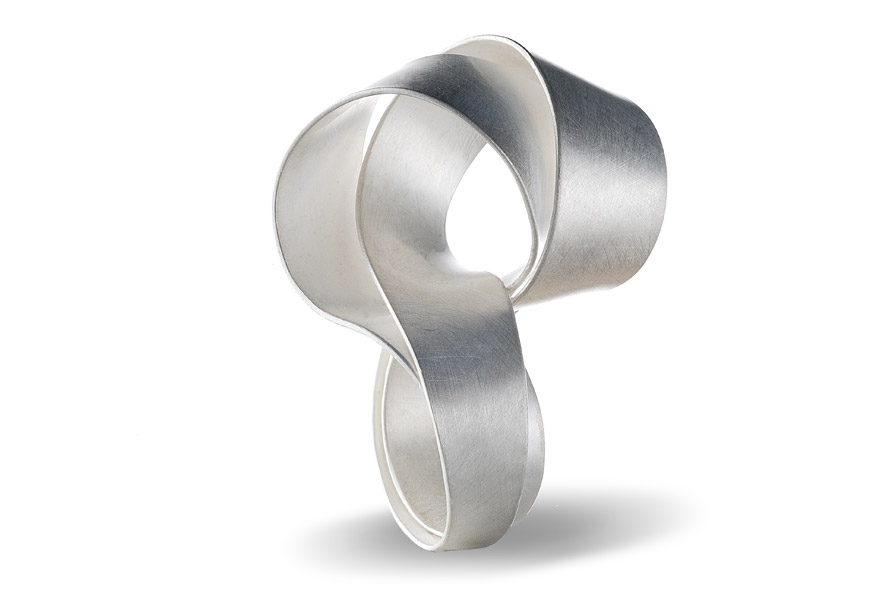 ORI CURL RING SILBER 2